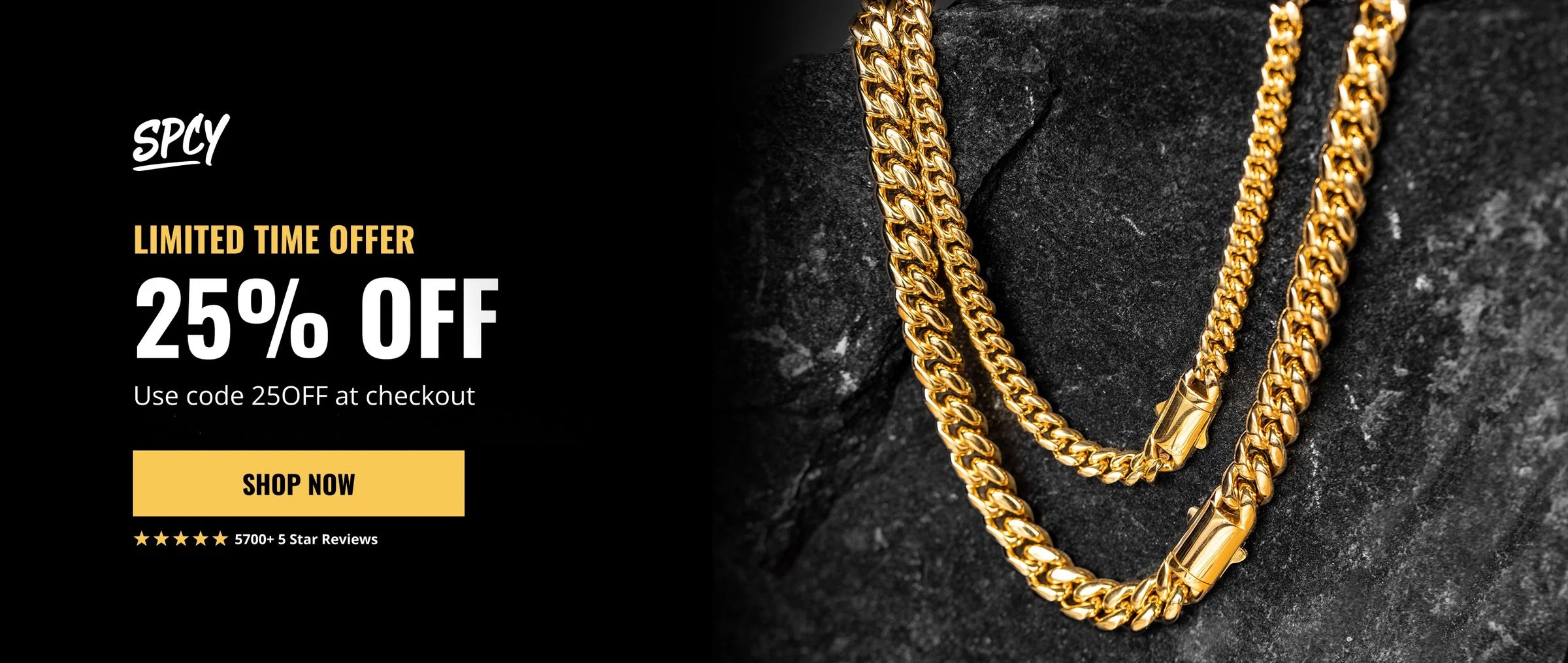 SPCY Premium Chains, Pendants, Bracelets & Rings From SpicyIce