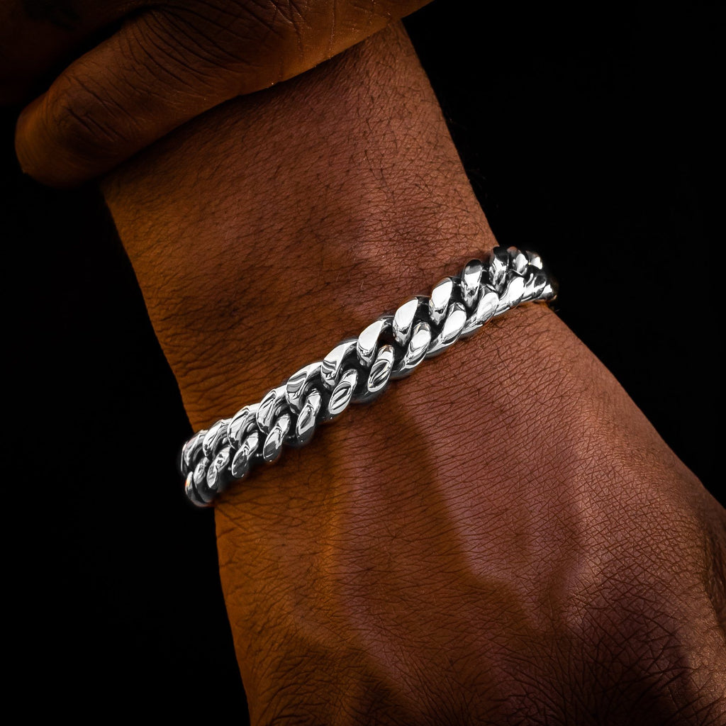 Bracelet - Stainless Steel Miami Cuban Chain Bracelet